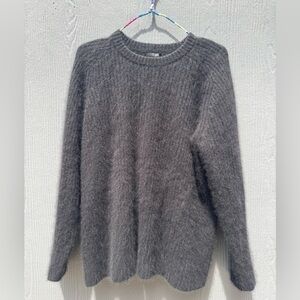 Luxury Jarbo Collette Crewneck Sweater in Cashmere Merino 4 Ply Knit Size 2